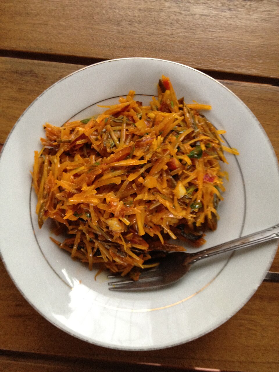 Abacha Ugba - Traditional Nigeria dish