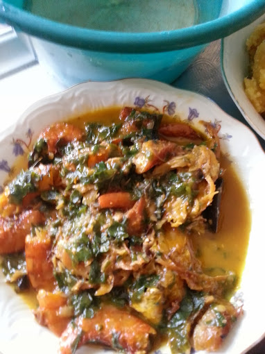 Achi Soup - Traditional Nigeria dish