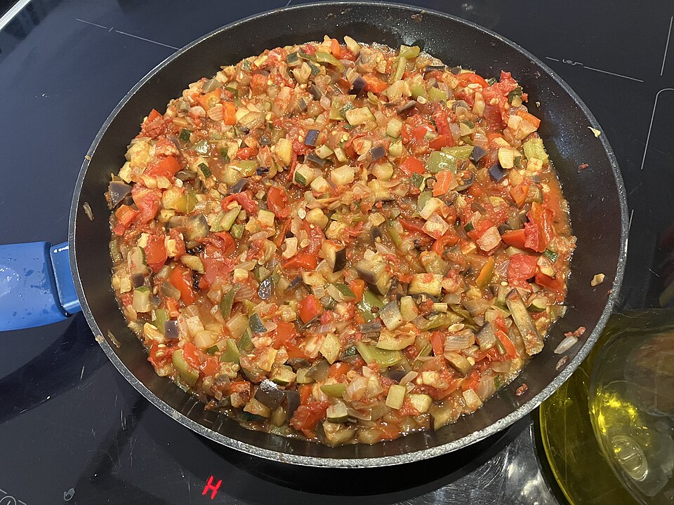 alboronía - Traditional Spain dish