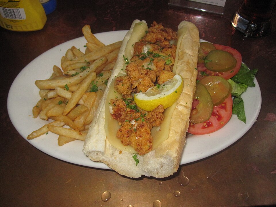alligator po' boy - Traditional United States of America dish