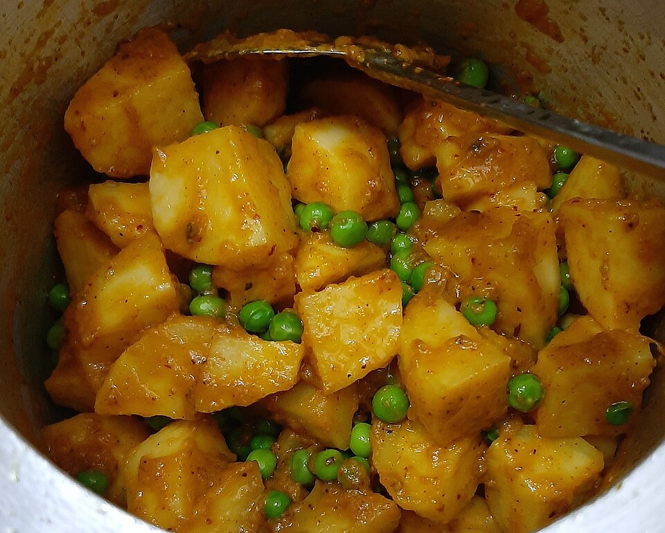 Alu motor - Traditional India dish