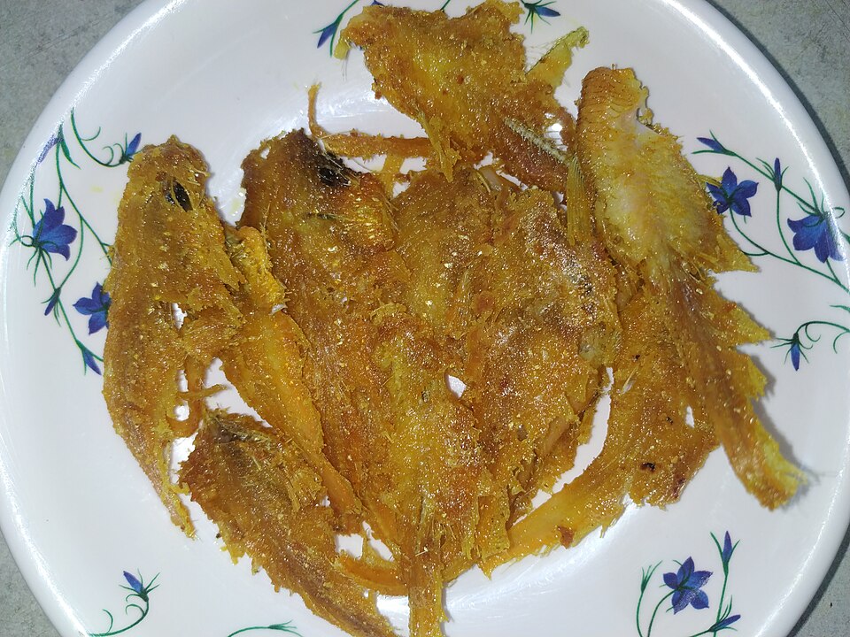 Amudi machh vaja - Traditional India dish