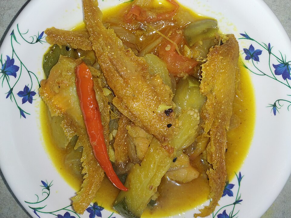 Amudi machher chorchori - Traditional India dish
