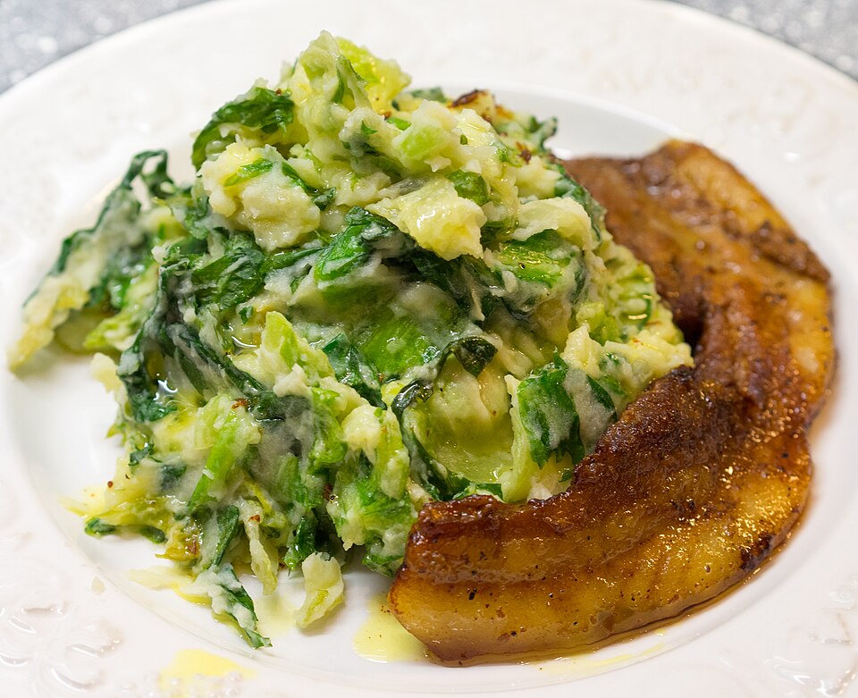 andijviestamppot - Traditional Netherlands dish