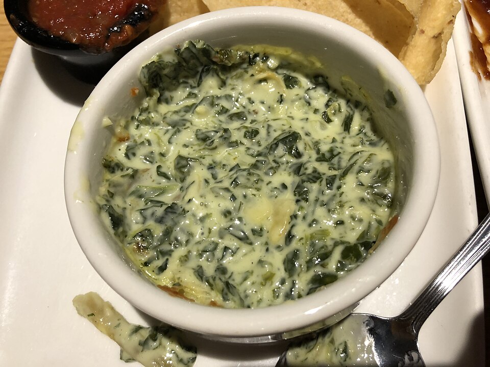 Applebee's Spinach + Artichoke Dip - Traditional United States of America dish