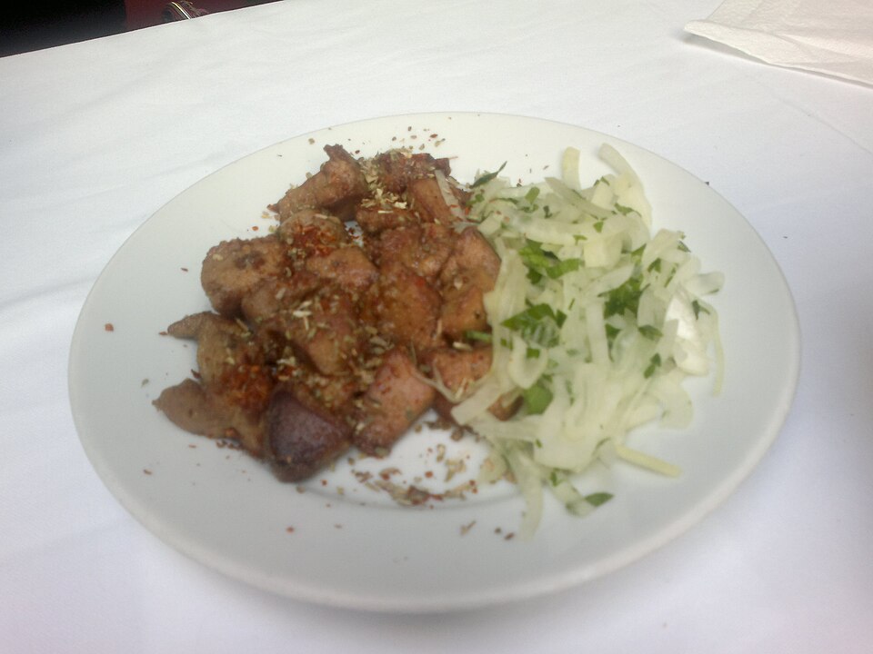 Arnavut ciğeri - Traditional Türkiye dish