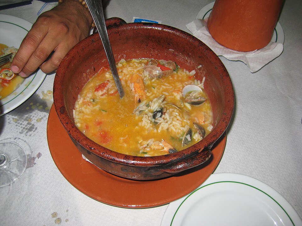 arroz de marisco - Traditional Portugal dish