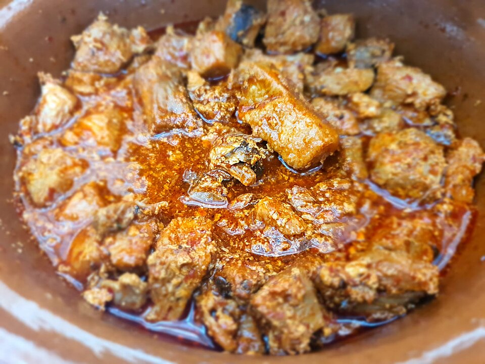 Asado de puerco - Traditional Mexico dish