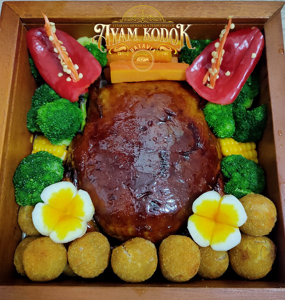 Ayam kodok - Traditional Indonesia dish