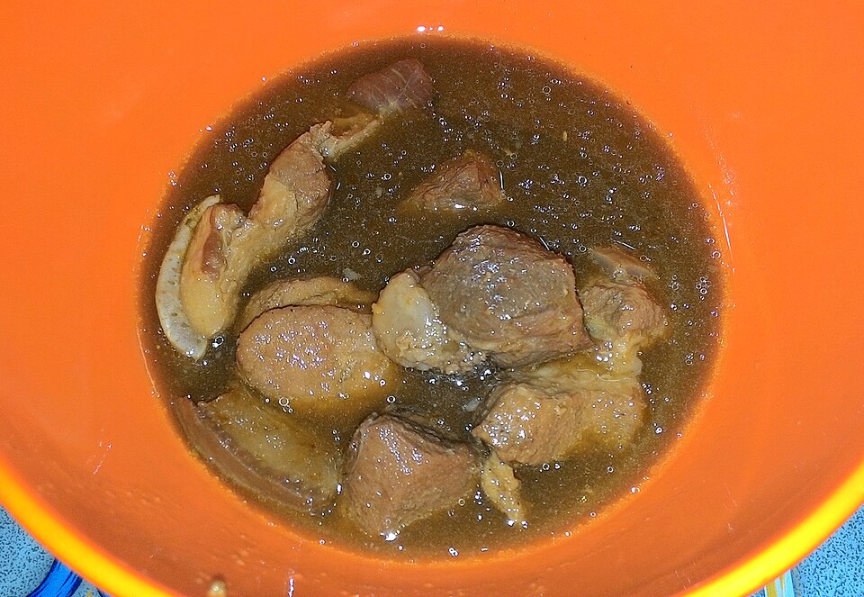 babi kecap - Traditional Indonesia dish