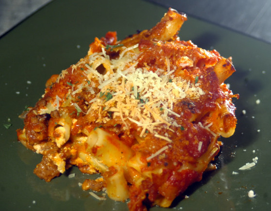 baked ziti - Traditional Italy dish