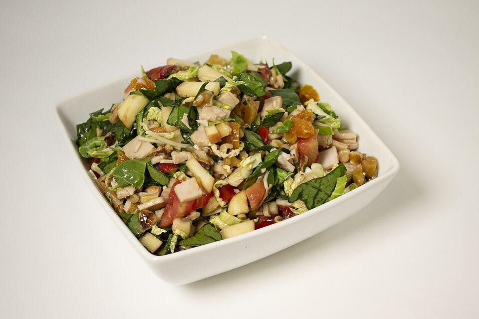 Balsamic Roasted Turkey Salad - Traditional United States of America dish