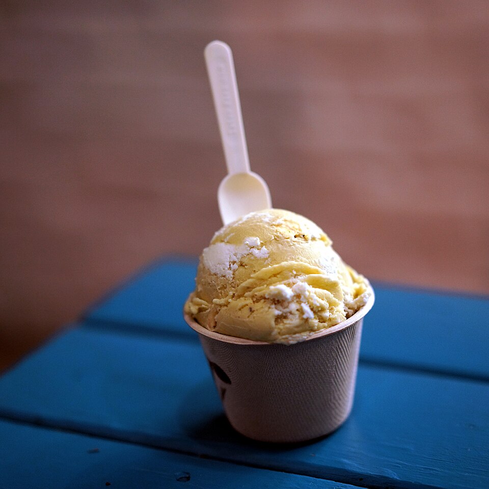 Bananas Foster ice cream - Traditional United States of America dish