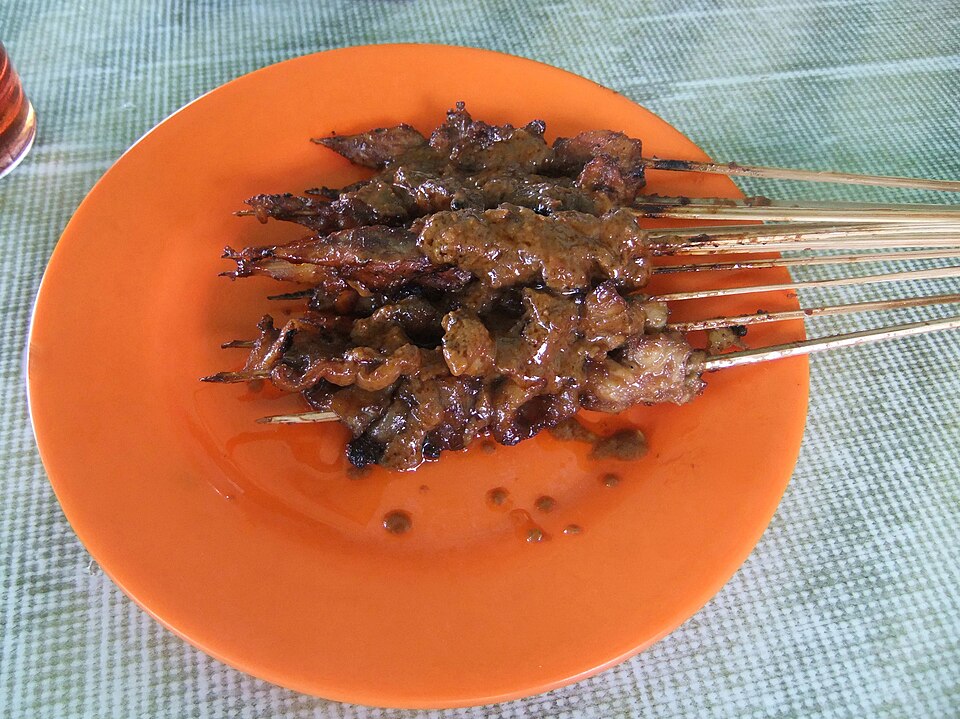 Banjar Satay - Traditional Indonesia dish
