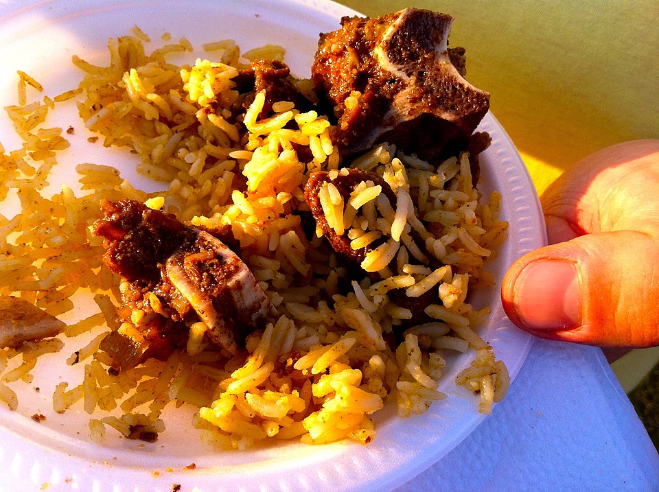 bariis iskukaris - Traditional Somalia dish