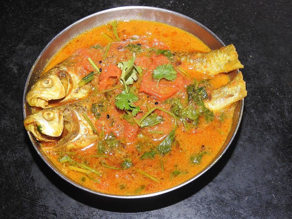 Bata machher jhol - Traditional India dish