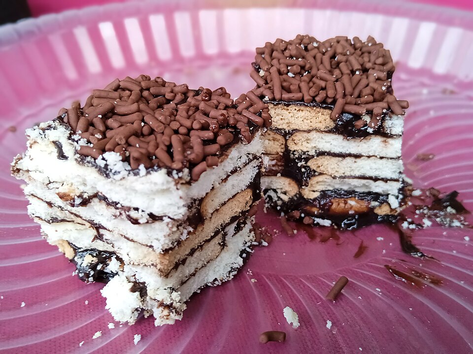 batik cake - Traditional Malaysia dish