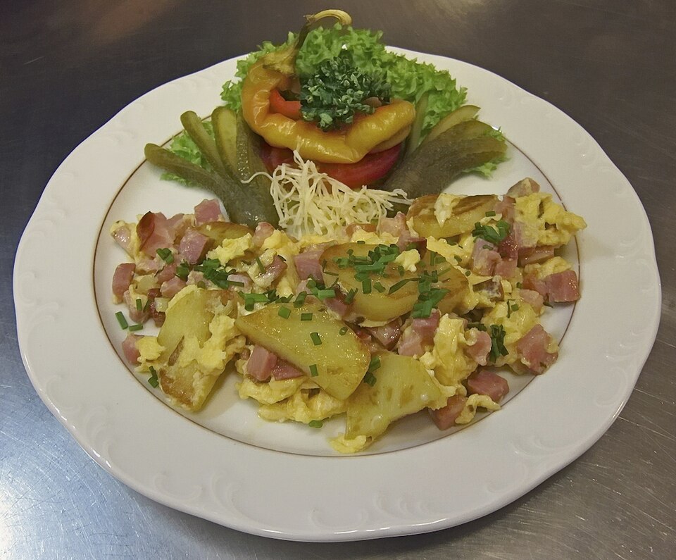 Bauernfrühstück - Traditional Germany dish
