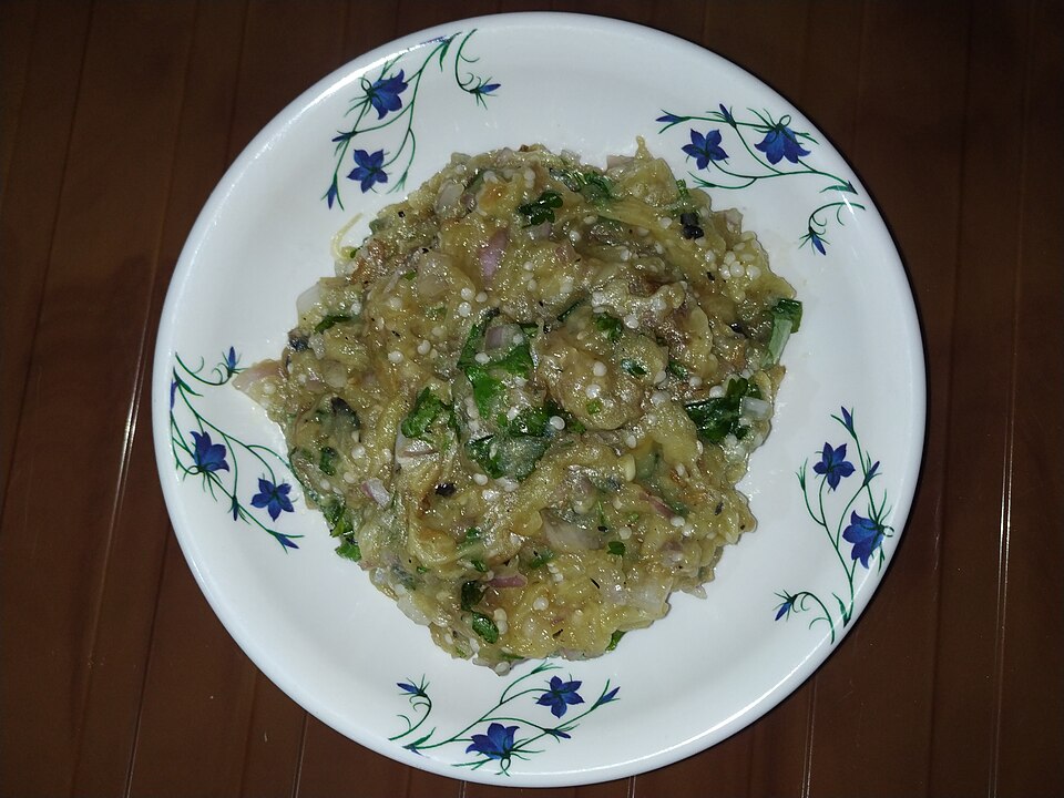 Beguner vorta - Traditional India dish