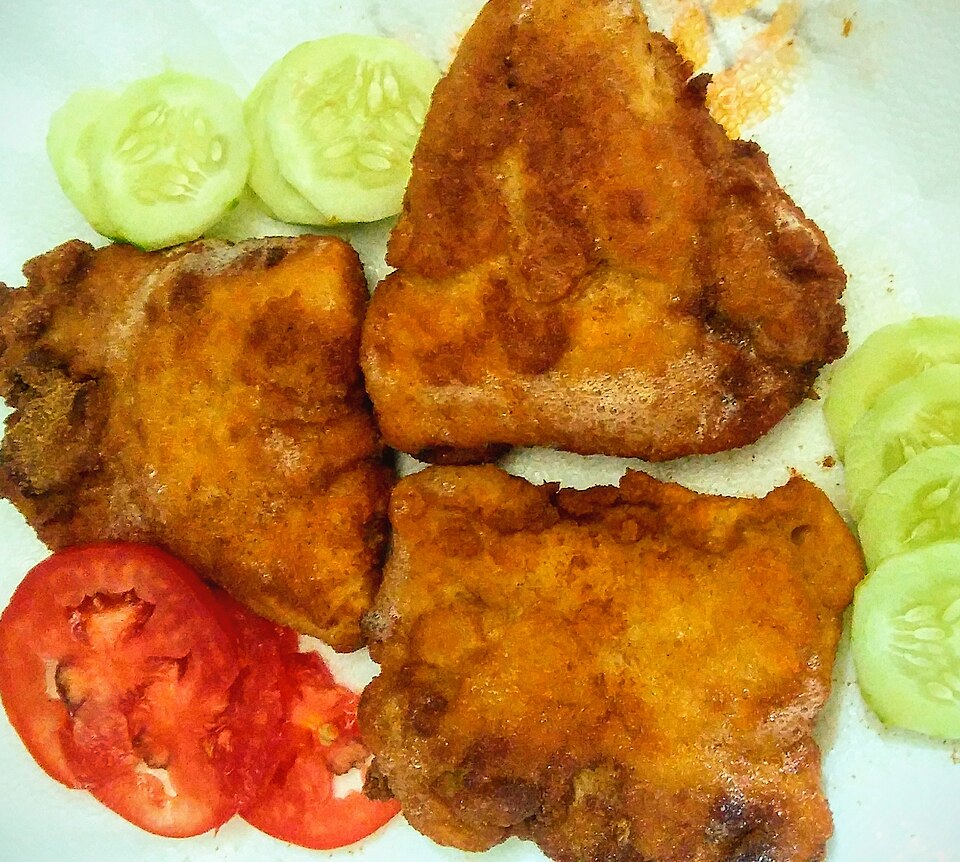 Bhetki machher fry - Traditional India dish