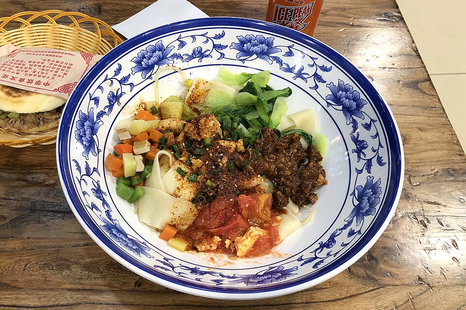 biangbiang noodles - Traditional China dish