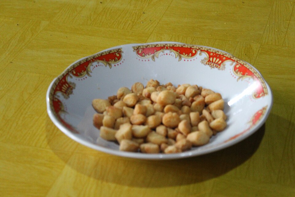 biji ketapang - Traditional Indonesia dish