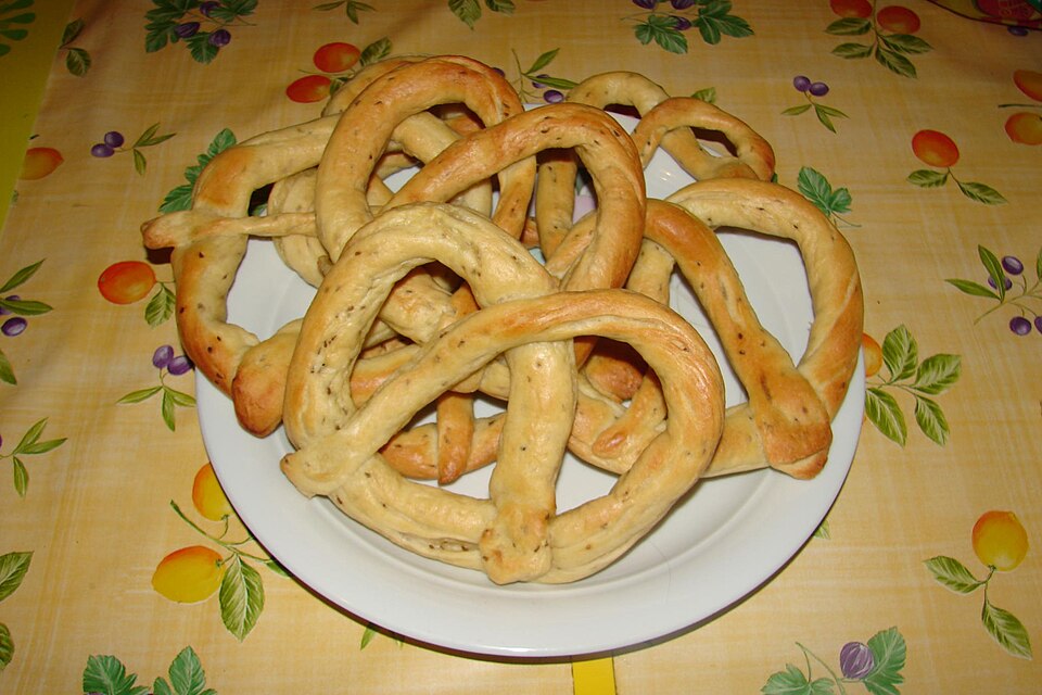 Biscotti salati all'anice - Traditional Italy dish
