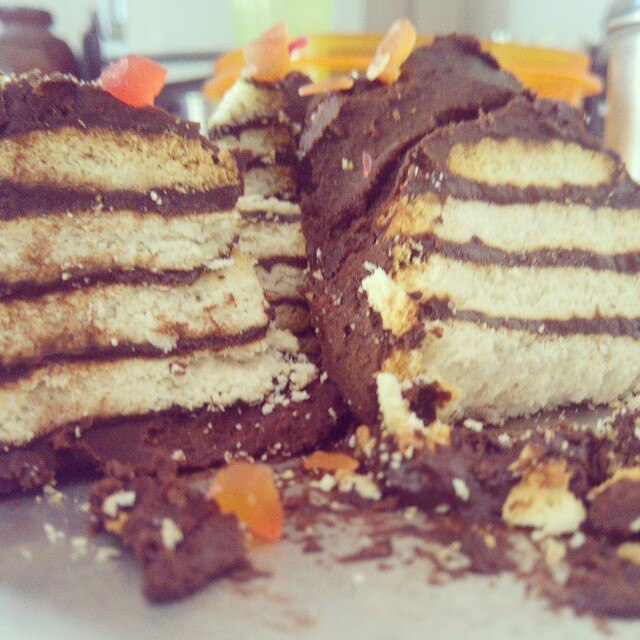 Biscuit cake - Traditional Bulgaria dish