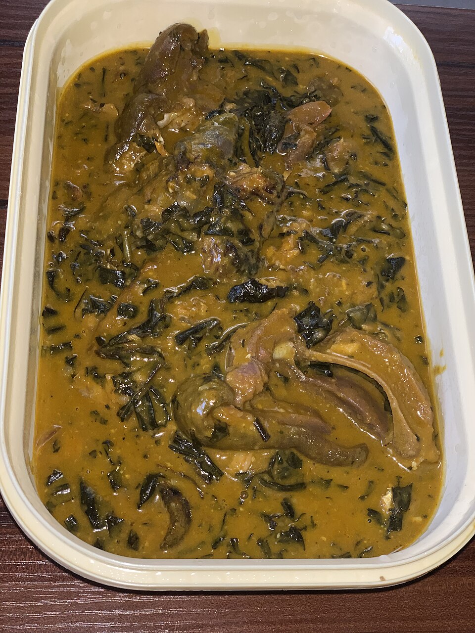 Bitter leaf soup