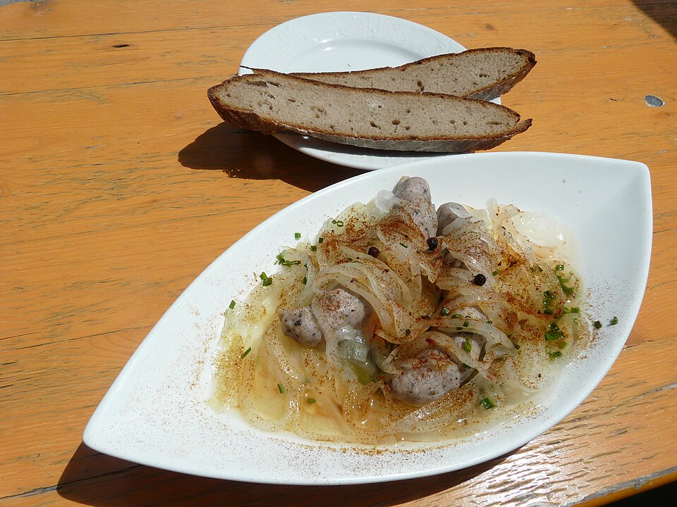 Blaue Zipfel - Traditional Germany dish