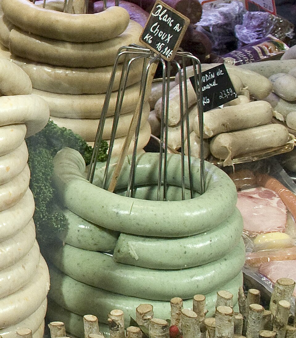 Boudin blanc de Rethel - Traditional Belgium dish