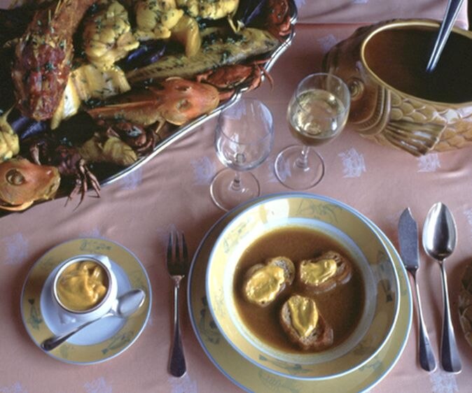 bouillabaisse - Traditional France dish