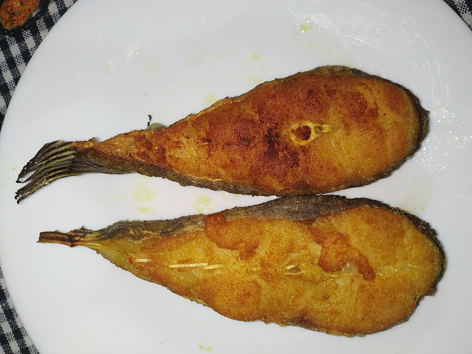 Boyal machh bhaja - Traditional India dish