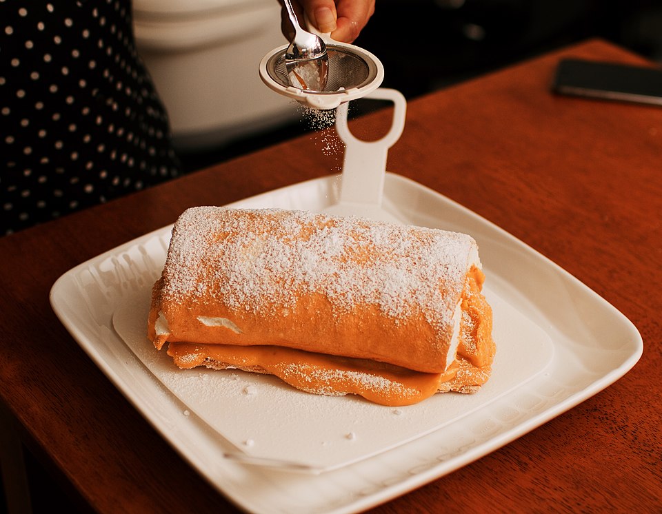 Brazo de Mercedes - Traditional Philippines dish