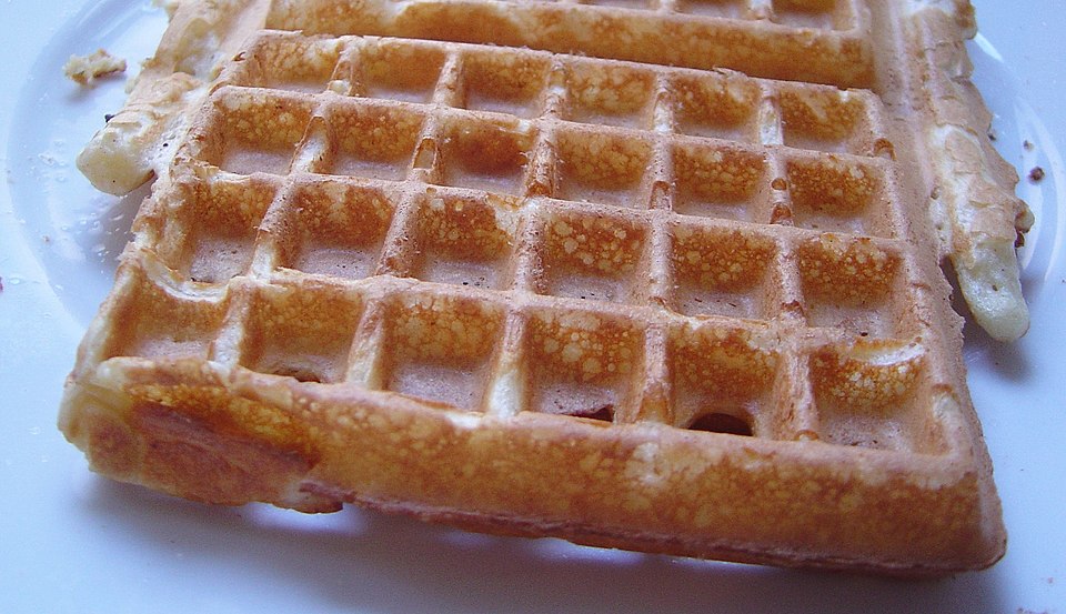 Brussels waffle - Traditional Belgium dish