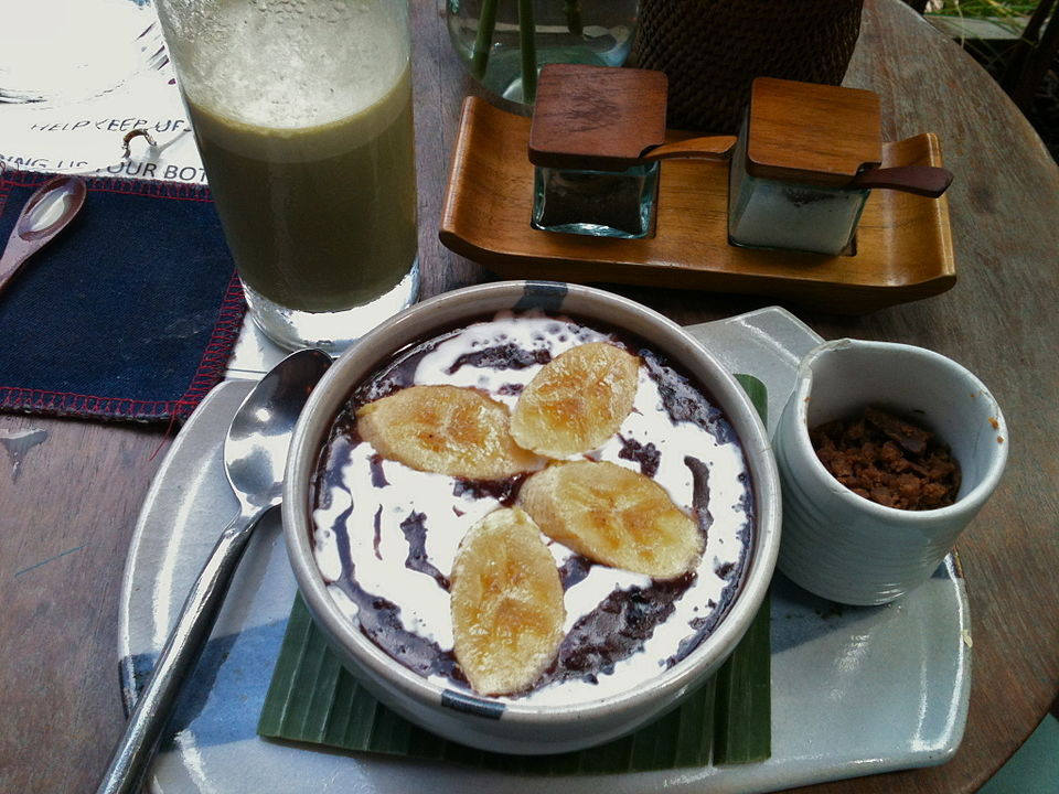 Bubur ketan hitam - Traditional Indonesia dish