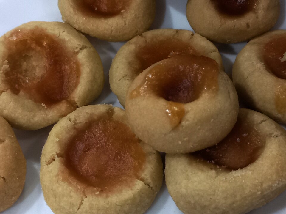 "Bull's eye" cookie - Traditional Brazil dish