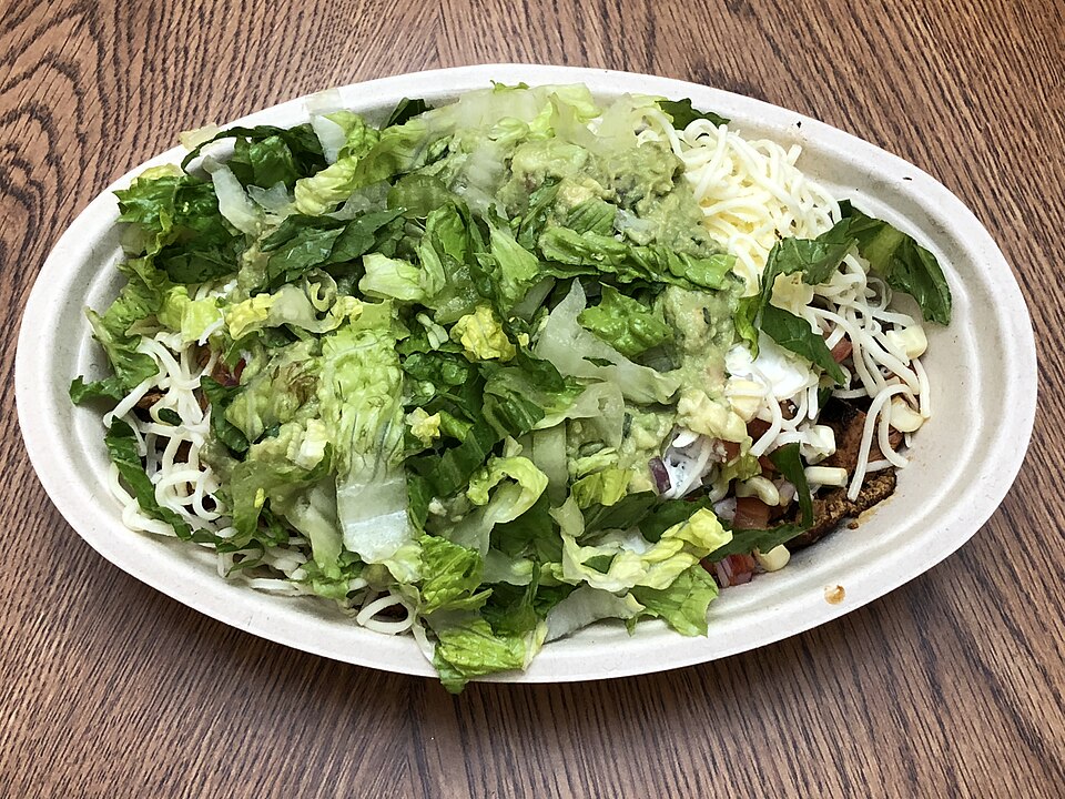 burrito bowl - Traditional United States of America dish