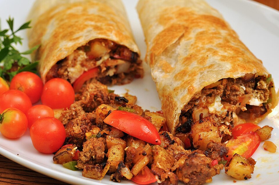 burrito - Traditional Mexico dish