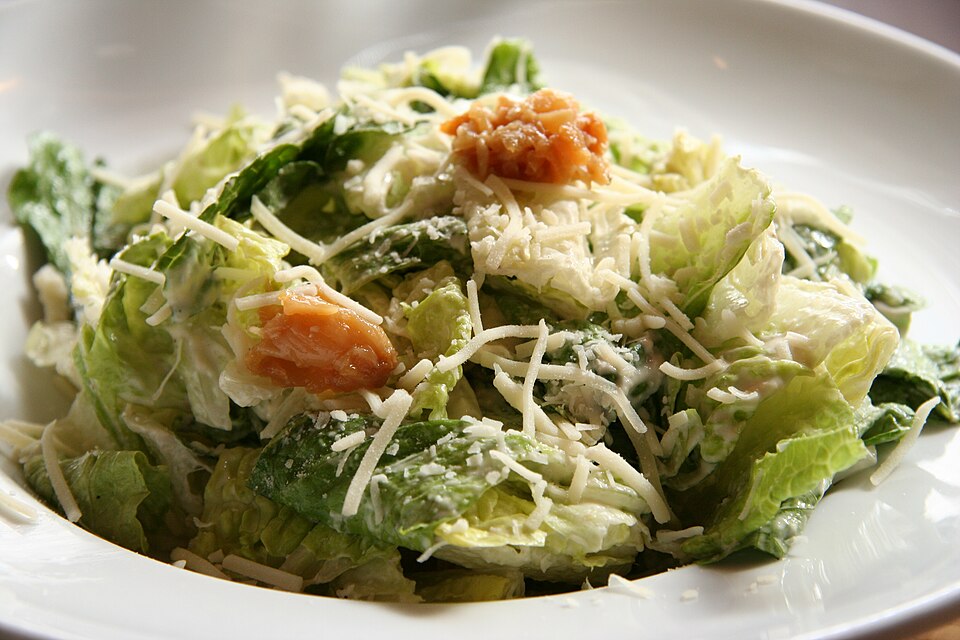 Caesar salad - Traditional Italy dish