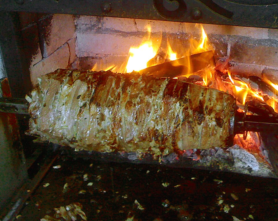Cağ kebabı - Traditional Türkiye dish
