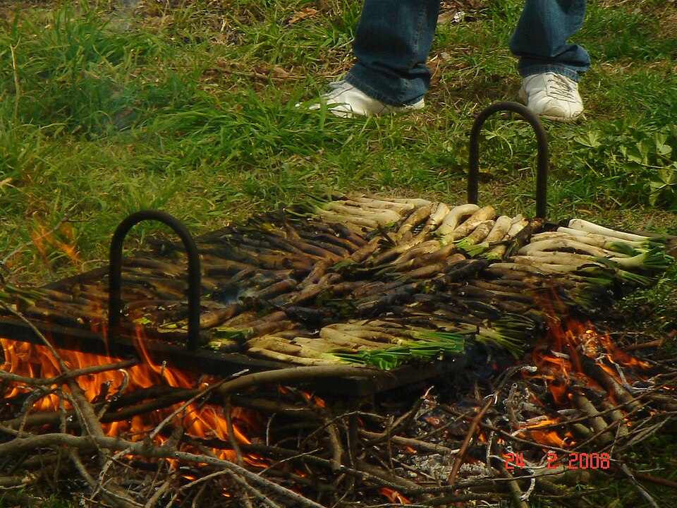 calçotada - Traditional Spain dish