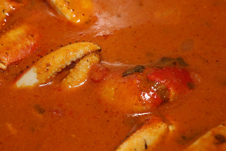 Caranguejo ao molho de coco - Traditional Brazil dish