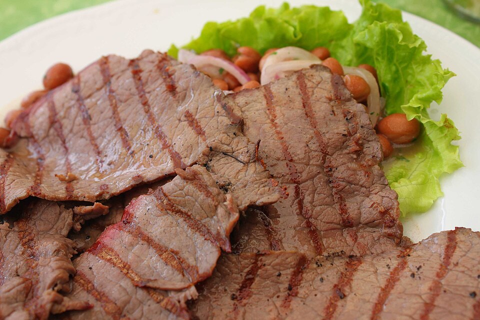 carne salada - Traditional Italy dish