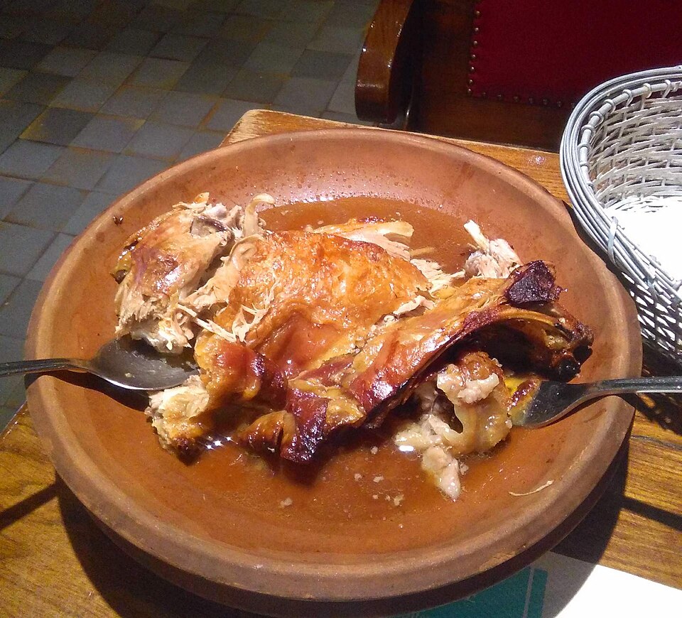 Castilian asado - Traditional Spain dish