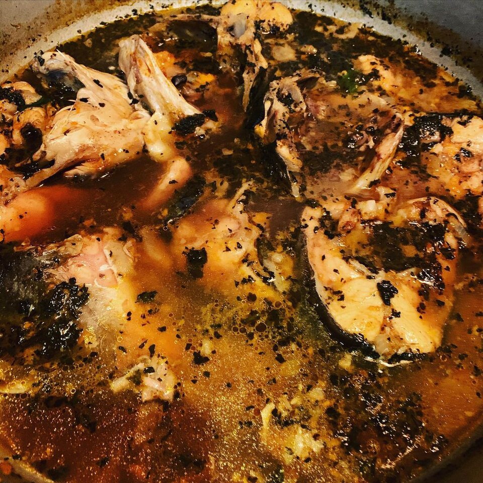 catfish pepper soup - Traditional Nigeria dish