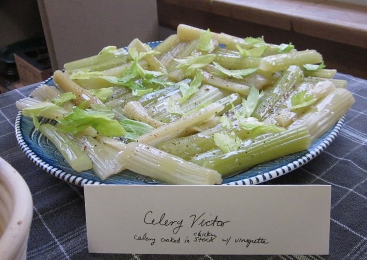 celery Victor - Traditional United States of America dish
