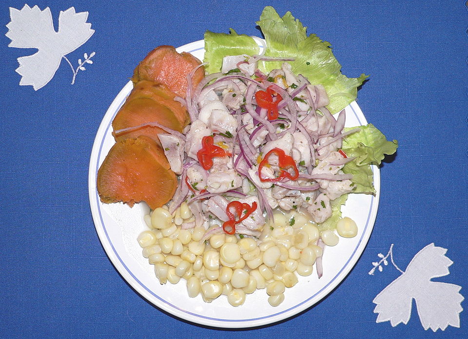 ceviche - Traditional Peru dish