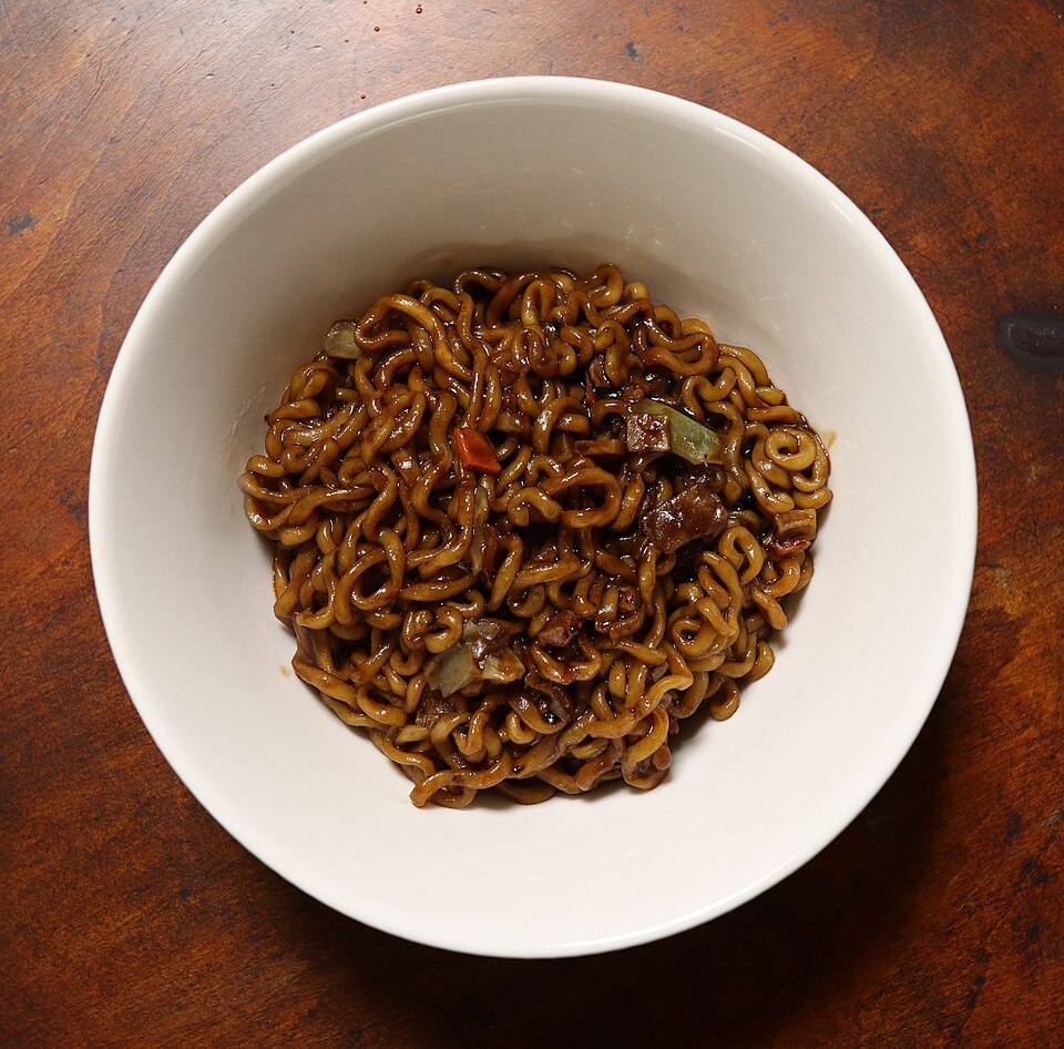 Chapagetti - Traditional South Korea dish