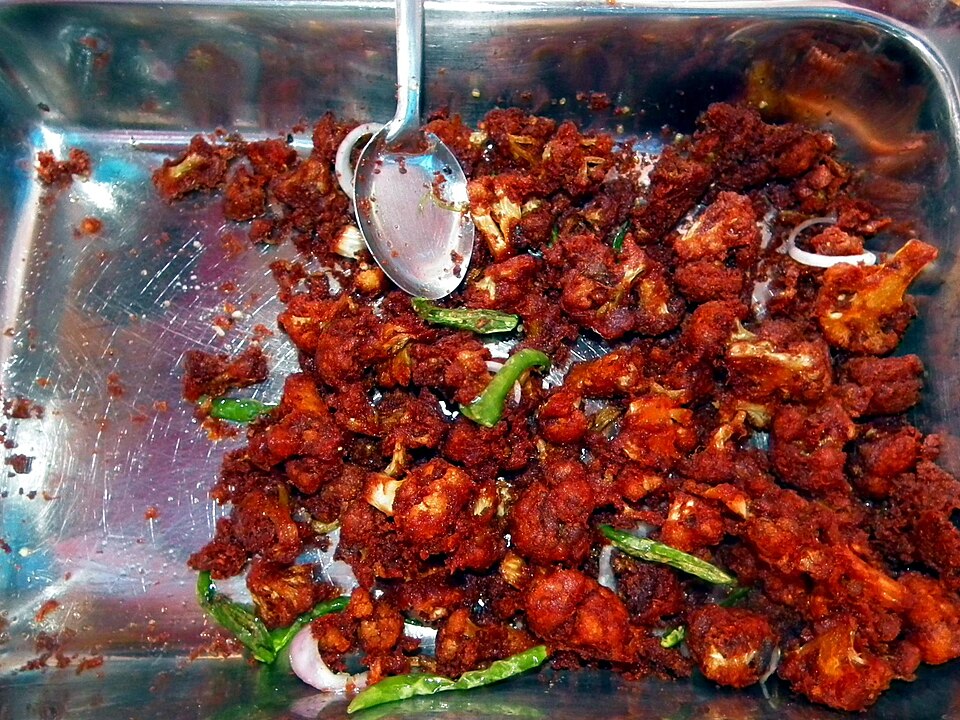 Chilly Gobi - Traditional India dish